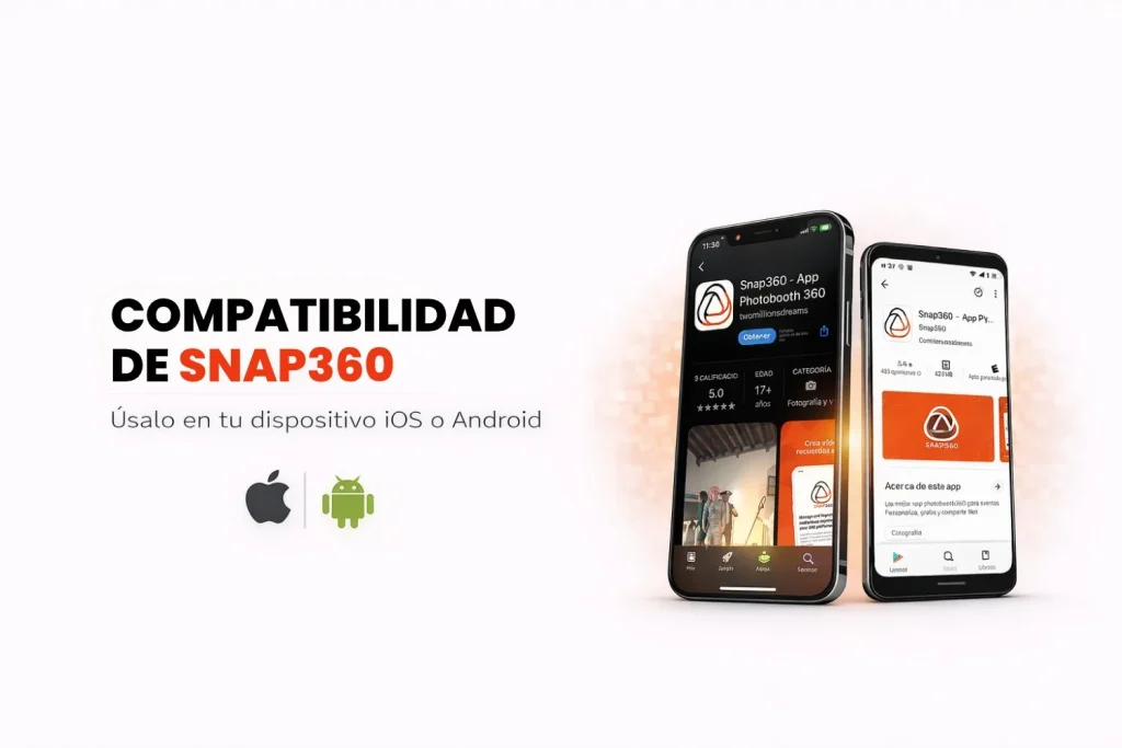Snap360 funciona en iPhone, iPad y Android