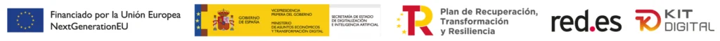 Financiado por la Unión Europea NextGenerationEU, Gobierno de España, Plan de Recuperación, red.es y Kit Digital