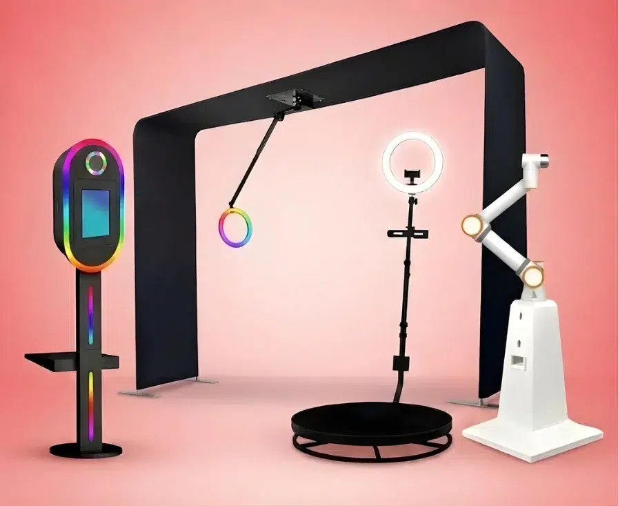 Cabinas y fotomatones 360 funcionando con la app Snap360