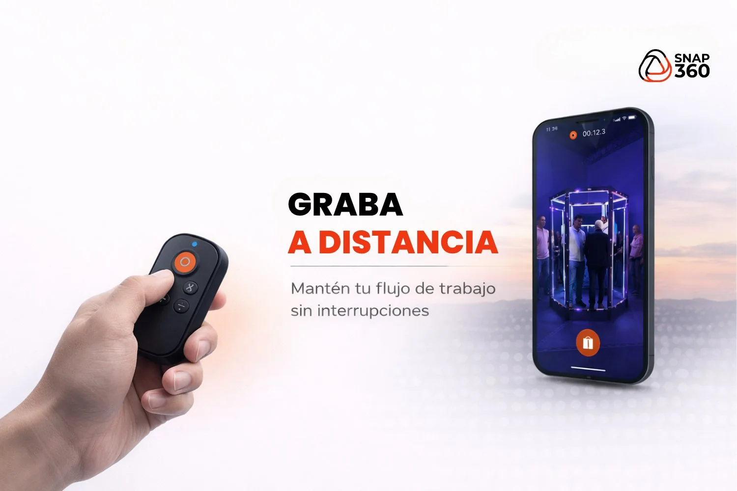 Grabar a distancia en app fotomatones