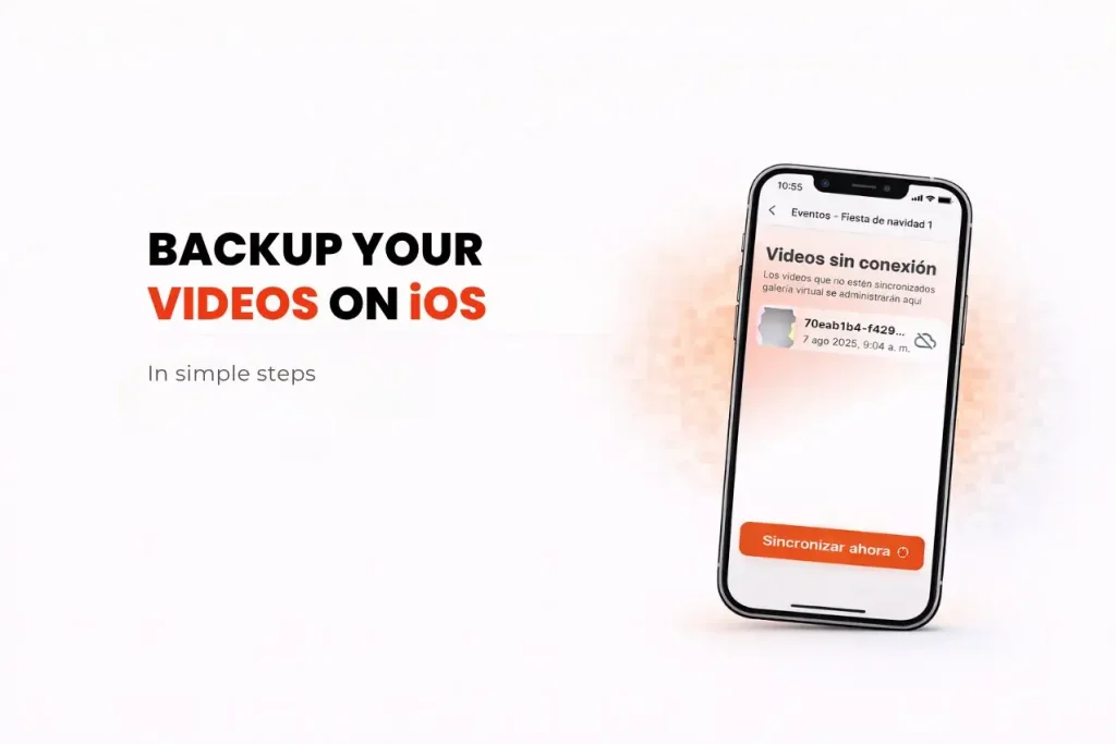 Backup dei video 360 di Snap360 su iPhone e Android