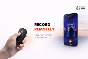 फोटो बूथ ऐप में दूरस्थ रूप से रिकॉर्ड करें