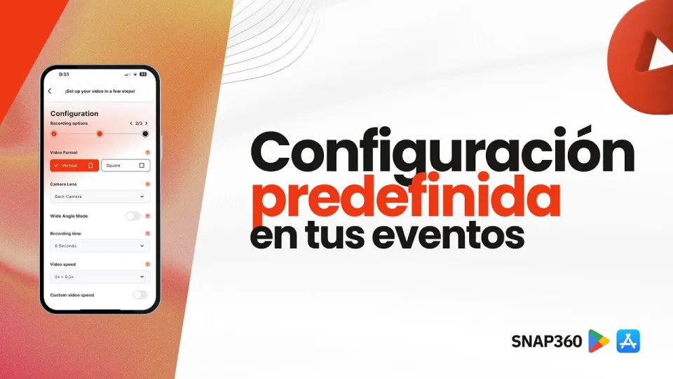 Configuraciones Predefinidas en Snap360 | Tutorial Rápido